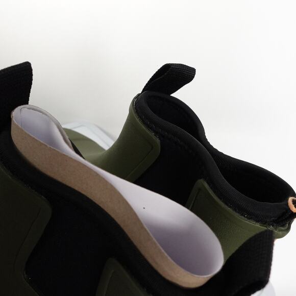 New Quince Rubber Waterproof Ankle Rain Boot Women's Size 9 Olive Green 4107-79 - Picture 7 of 9